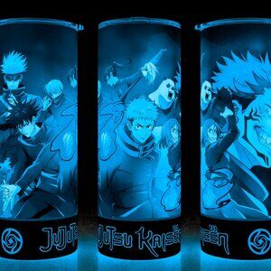 Glow in the Dark Jujutsu Kaisen Anime JJK Collection Cup Mug Tumbler